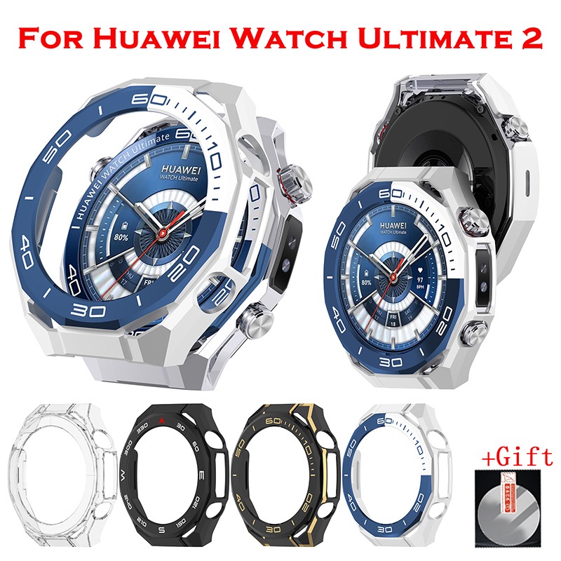 Chất Lượng Cao Rỗng PC Cứng Dành Cho Huawei Watch Ultimate 2 Đồng Hồ Thông Minh Bảo Vệ Ốp Lưng Cho H