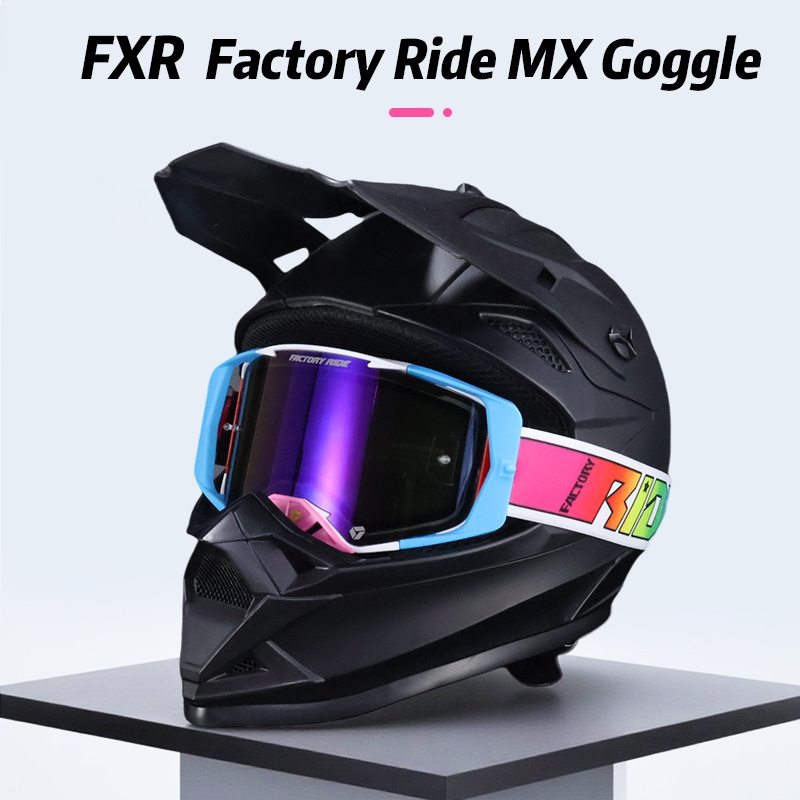 FXR Factory Ride MX Kính UV400 Kính bảo hiểm thể thao địa hình dành cho nam và nữ
