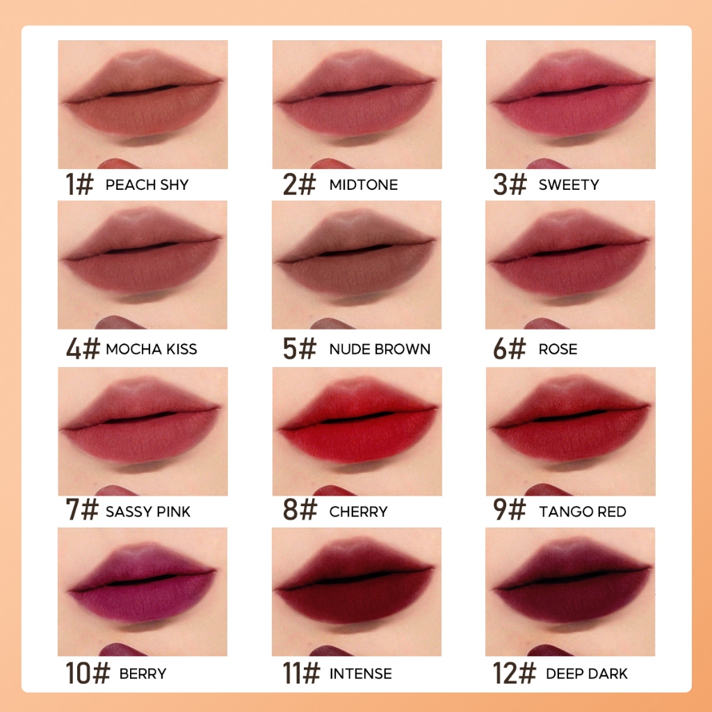 Son Lì IMAGIC LP-205 12 Màu Tùy Chọn Kháng Nước Lâu Trôi 37g | BigBuy360 - bigbuy360.vn