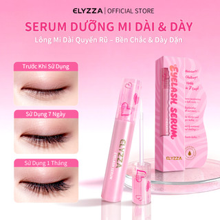 Tinh Chất Làm Dày & Dài Mi ELYZZA Serum Dưỡng Mi & Lông Mày, Kích Thích Mọc Mi Công thức chiết xuất thiên nhiên không kích ứng Giữ Mi Cong Dài Đẹp Tự Nhiên 4g