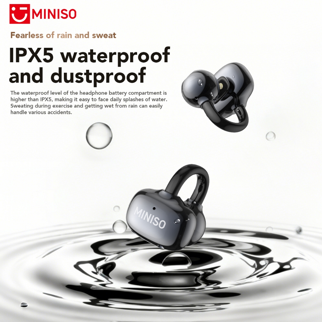 Tai nghe MINISO MS503 Ai Dịch Tai nghe Bluetooth 6.0 Dịch 134 ngôn ngữ Theo dõi nhịp tim Tai nghe khử tiếng ồn Tai nghe không dây HiFi Music HD Gọi với Micro | BigBuy360 - bigbuy360.vn