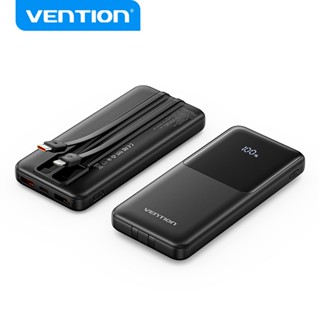  Vention  Sạc Dự Phòng 20000mAh có sạc nhanh PD 22.5W - Tích Hợp Dây Type C L - Power Bank- Công Nghệ Sạc Nhanh -Màn hình kỹ thuật số - Pin sạc dự phòng cho phone 15  14 13 12 11 XiaoMi Huawei Sansumg - Được Mang Lên Máy Bay - Hàng Chính Hãng BH 12 tháng 