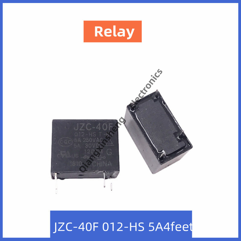 Rơle điện tử Mini JZC-40F 012-HS Rơle 5A 4 chân