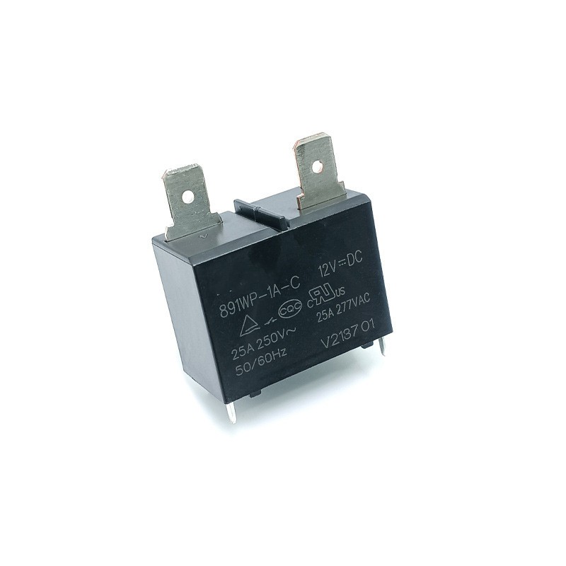 Rơle 891WP-1A-C 12VDC Thích hợp để sửa chữa máy nước nóng điều hòa không khí 4 chân 25A