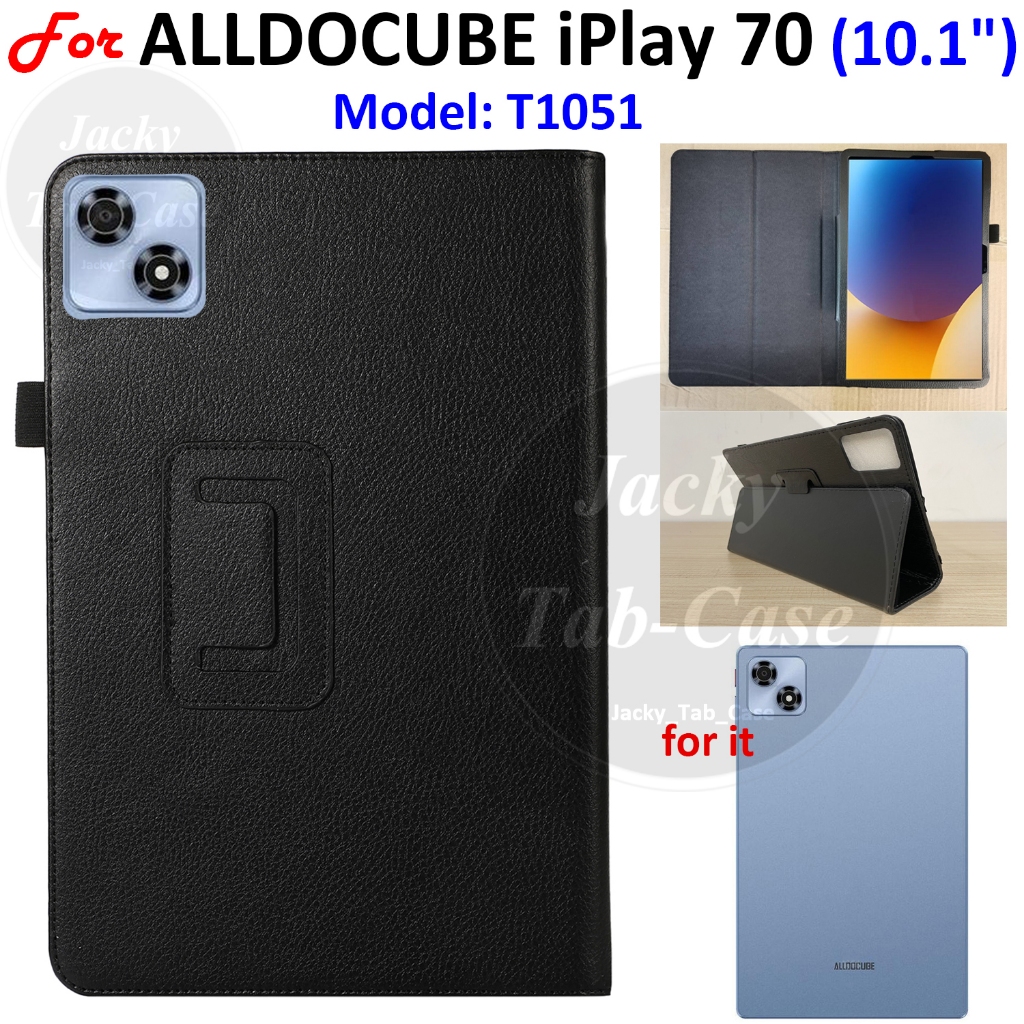 Dành Cho ALLDOCUBE iPlay 70 (10.1 ") Vỏ Da PU Mỏng Hơn iPlay70 2025 Model T1051 Flip Stand Cover