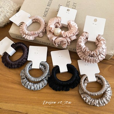 Băng đô satin ngọc trai - Phụ kiện tạo kiểu tóc hàng ngày với thiết kế tối giản