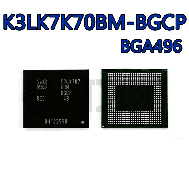 Chip vận chuyển đơn 8G K3LK7K70BM-BGCP BGA496