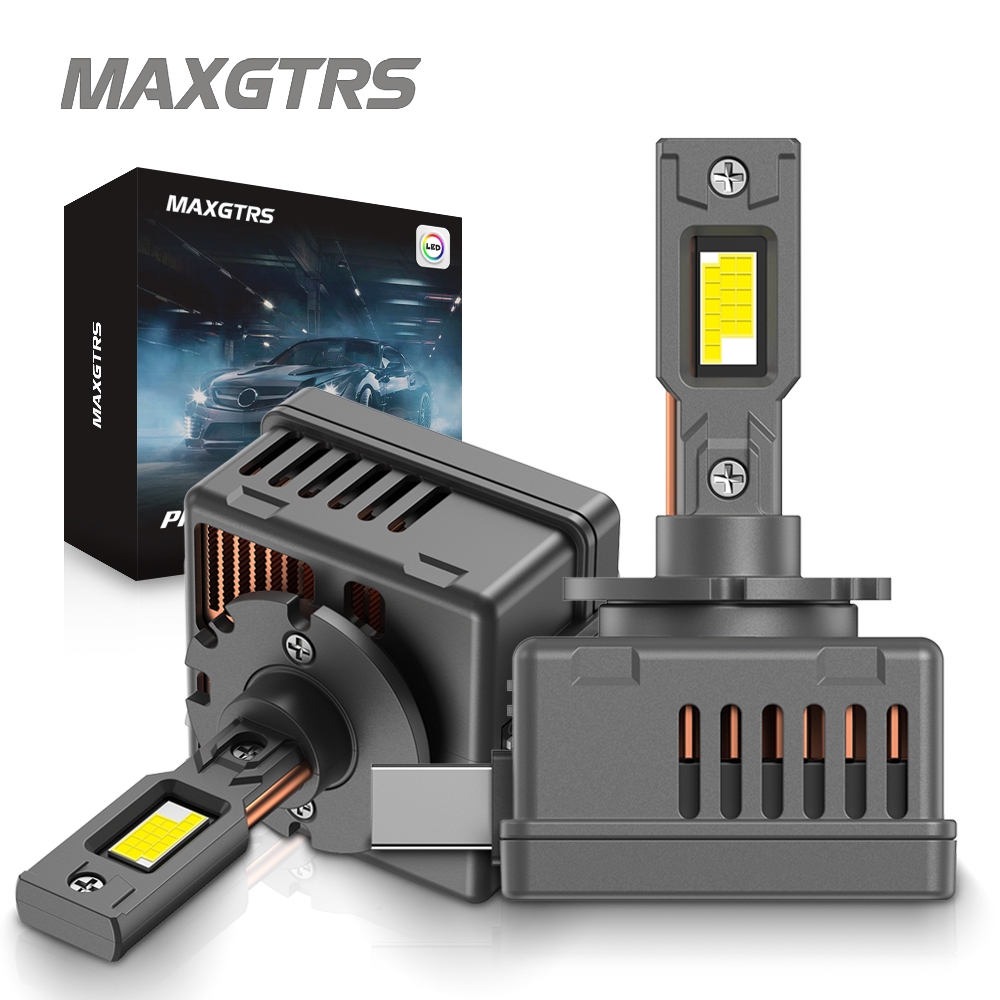 MAXGTRS D1S D2S D4S D3S LED Canbus D1R D2R D3R Đèn Pha 90W 6000K 28000LM Bóng Đèn Xenon Tự Động Thay