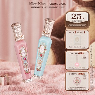  Son Kem 3.5ml Flower Knows Vỏ In Họa Tiết Hoa   Dâu Tây Xinh Xắn 