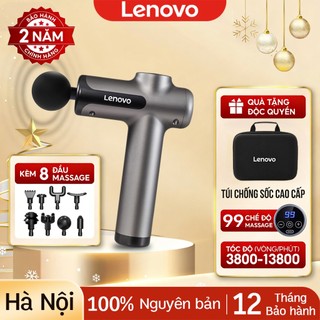  Máy Massage Cầm Tay Mini Cao Cấp  Lenovo Công Nghệ AI Cảm Biến Lực Nhấn Giúp Giảm Đau Mỏi Giãn Cơ Sau Tập Luyện,Cao Cấp 99 Chế Độ,8 Đầu 