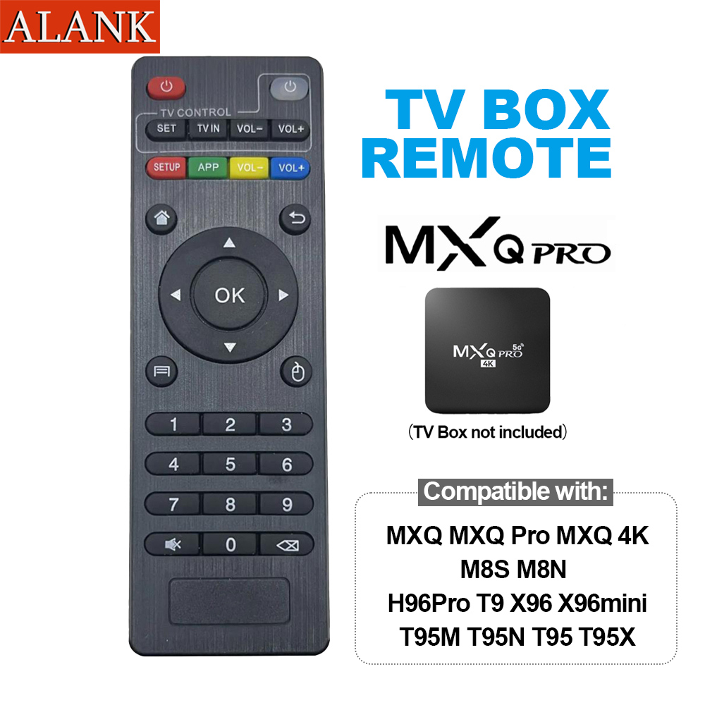 ALANK Remote Điều Khiển Android TV Box - Hỗ Trợ MXQ, MXQ Pro,  M8, M8S,  H96, H96 Pro+, T95N