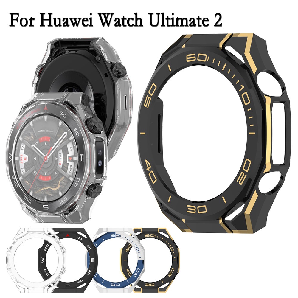 Dành Cho Đồng Hồ Huawei Watch Ultimate 2 Vỏ Bảo Vệ PC Rỗng Vỏ Bảo Vệ Trang Trí Cho Huawei Ultimate 2
