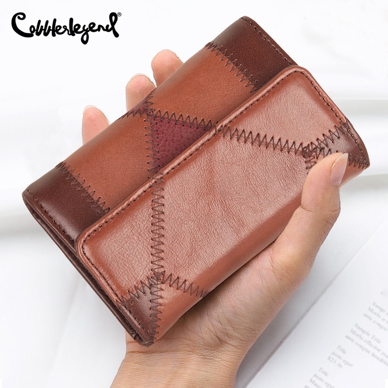 Ví da nữ Cobbler Legend Ví dài đa chức năng dung tích lớn