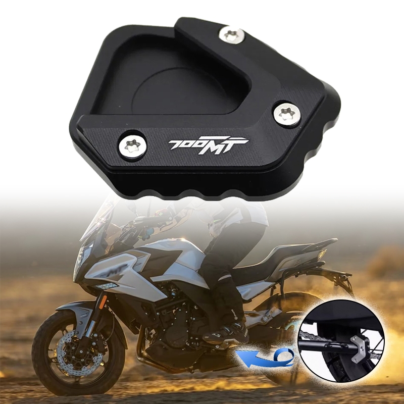 Cho CFMOTO 700MT 700 MT 700 MT 700 MT700 2024 2025 Phụ Kiện Xe Máy Chân Đế Chân Bên Đứng Nối Dài Phó