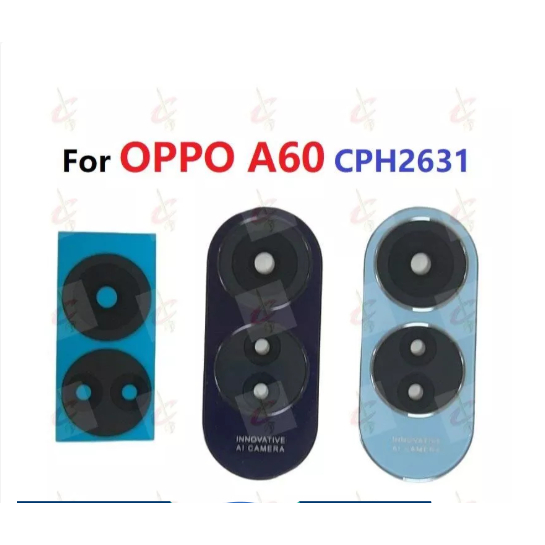 Ống kính máy ảnh có nắp khung cho OPPO A60 CPH2631