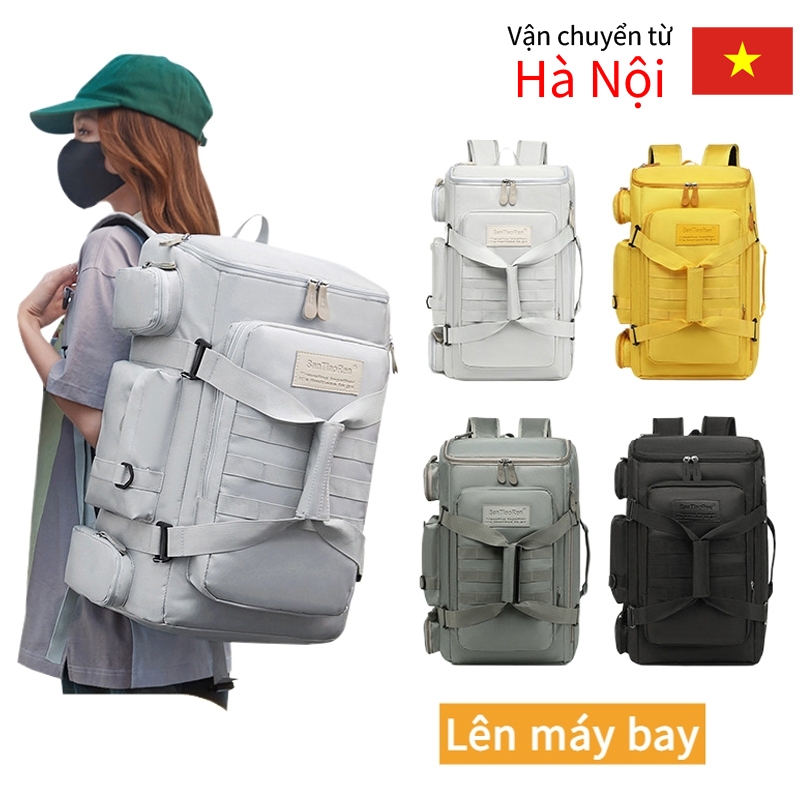 COD 50L balo du lịch quần áo chống nước balo nam tích lớn Balo thể ngoài trời thoải mái
