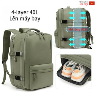  40L balo du lịch có thể mở rộng chống thấm nước balo to đựng quần áo 16 inch laptop 