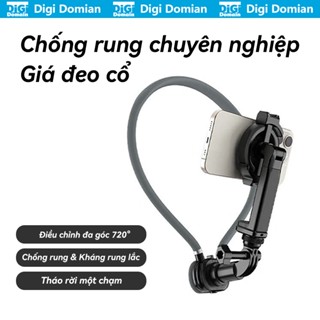 Giá đỡ điện thoại di động cổ Vlog POV, chống rung từ tính, linh hoạt và mềm mại, thân thiện với da cho iPhone 13 14 15 Camera hành động Xiaomi Samsung và GoPro DJI Insta360