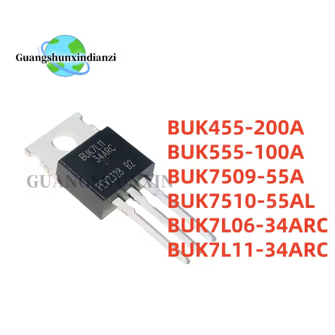 5 CÁI 100% MỚI BUK7L11 BUK7L11-34ARC BUK7L06 BUK7L06-34ARC BUK7510-55AL BUK7509-55A BUK555-100A BUK4