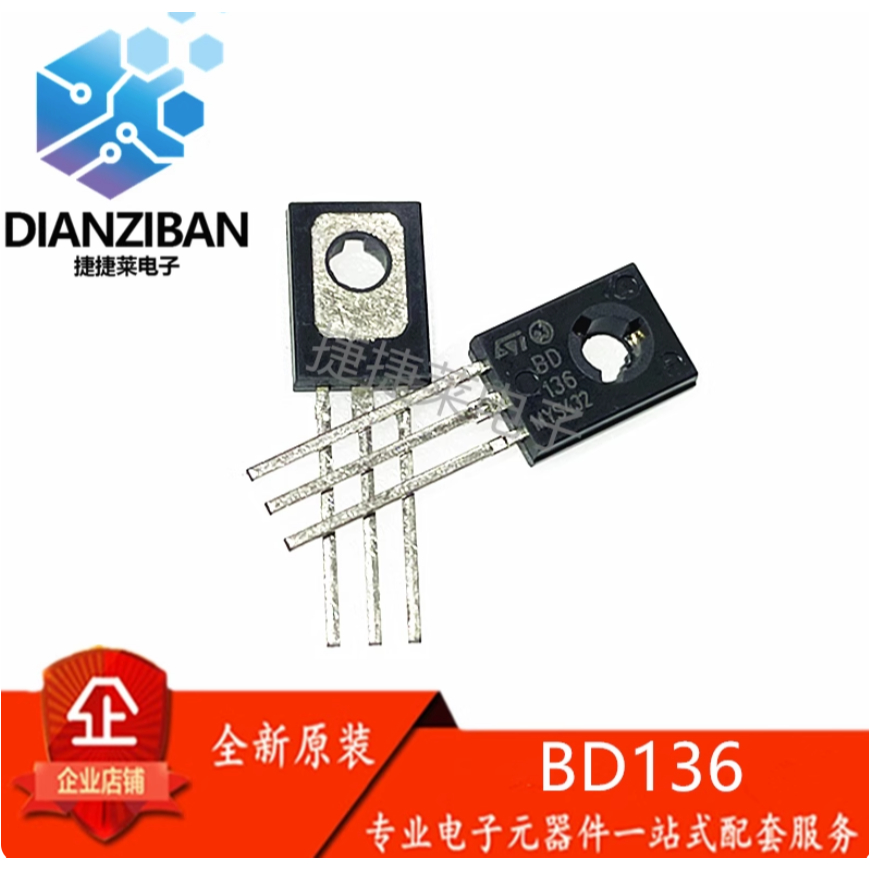 1-5 CÁI BD136 BD135 BD140 TO-126 Hàng mới