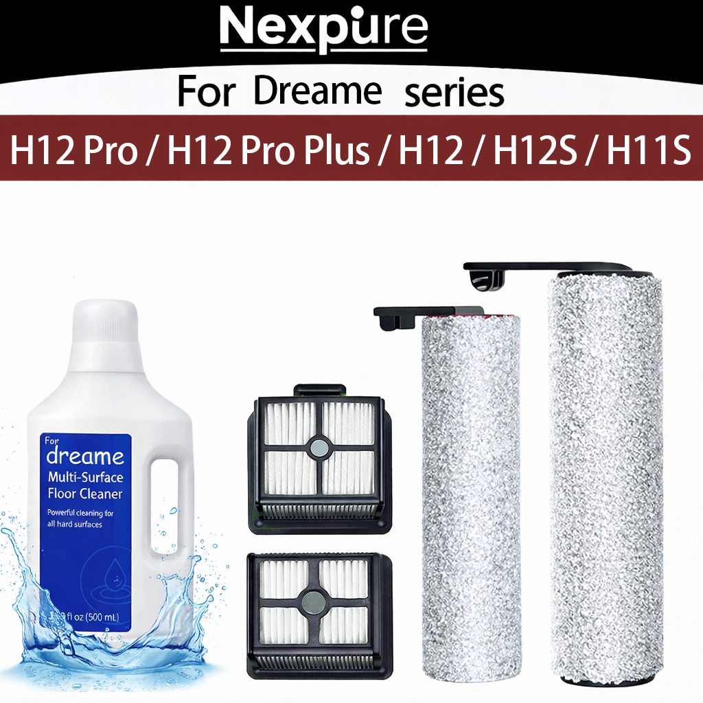 Dành Cho Dreame H12 Pro / H12 Pro Plus / H12S / H11 / H13 Con Lăn Bàn Chải & Phụ Kiện Lọc HEPA