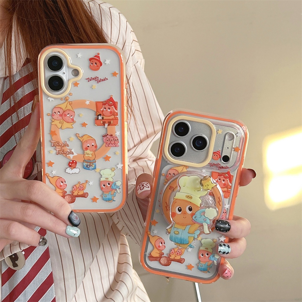 Ốp điện thoại iphone 17 Pro Max 16 Pro Max 15 Pro Max 14 Pro Max 2 trong 1 Chef Star Man