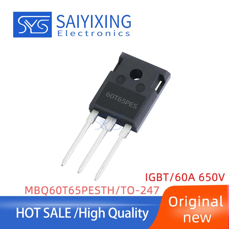 2 Chiếc Chính Hãng Mới 60T65PES Bao Bì TO-247 IGBT Ống Đơn / Mô Đun MBQ60T65PESTH 60T65 IGBT