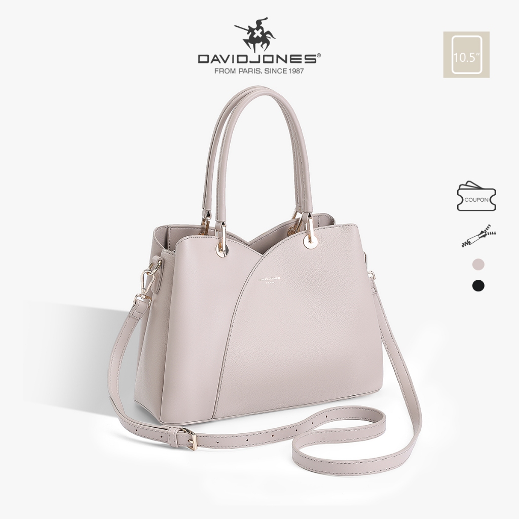 David Jones Paris 2026 Xuân Hè Bộ Sưu Tập Mới Thiết Kế Nữ Totes Túi Đeo Trên Tay Túi Da Pu Nữ Mềm Mại Và Mỏng Túi