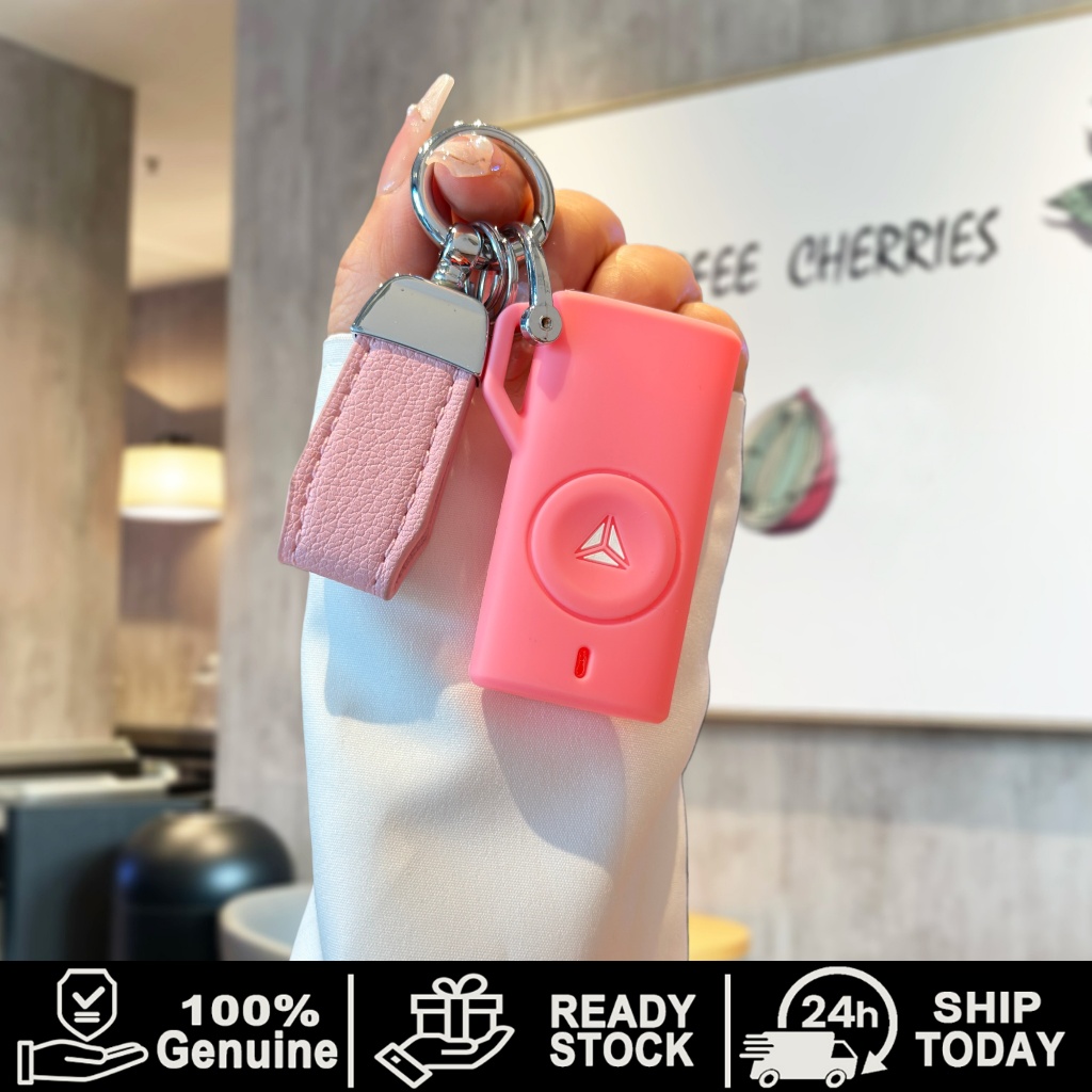 Bao Bọc Chìa Khóa Xe Máy Yadea Velax M9 / E9 / G5 / GT5 / Voltguard U Màu hồng đơn giản Hàng có sẵn 