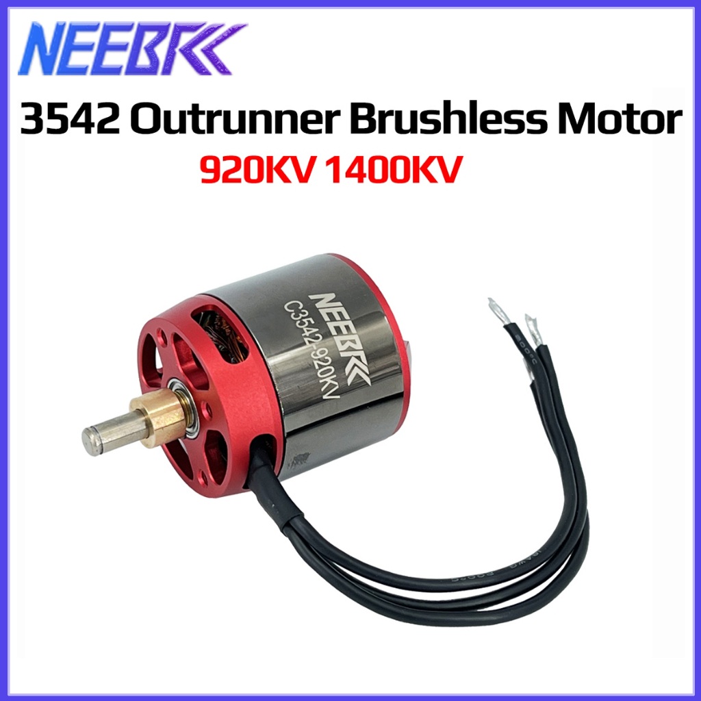 Bán HOT 3542 920KV 1400KV Outrunner 2-4S Động cơ không chổi than cho RC FPV Drone Racer Cánh cố định