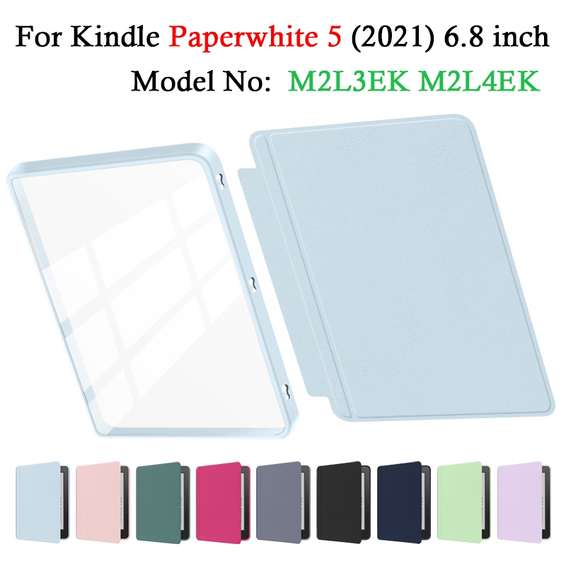 Dành Cho Kindle Paperwhite 5 (Thế Hệ 11) 6,8 '' 2021 Ốp Điện Tử Snap-on Acrylic 2 Trong 1 M2L3EK M2L