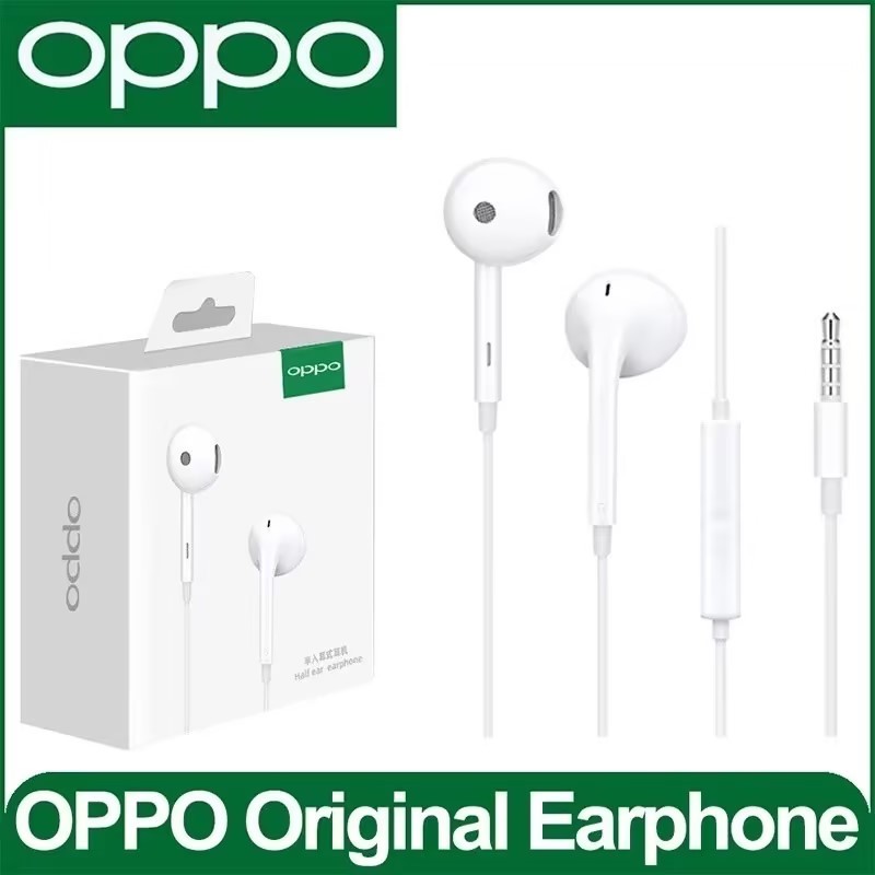 Tai Nghe MH135 In-Ear Có Micro 3.5 Mm Cắm Dây Điều Khiển Tai Nghe Cho OPPO R17 Pro R15 Find X F7 F9 