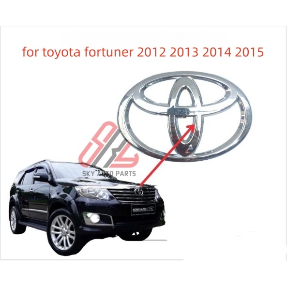 Logo nướng trước cho toyota fortuner 2012 2013 2014 2015