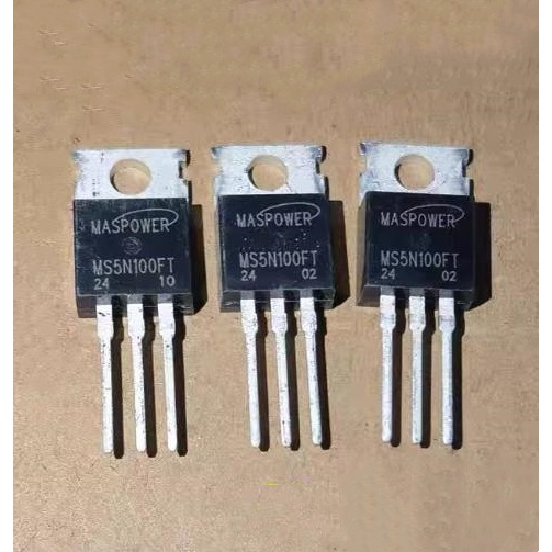 2 chiếc máy hàn MS5N100FT TO-220 bóng bán dẫn 5A / 1000V