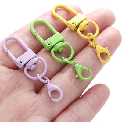 Beadia 5-10 Cái / túi Hợp Kim + Nhẫn Sắt Màu Nướng Sơn Móc Khóa DIY Cuộc Sống Nhà Handmade Sở Thích Phụ Kiện Trang Sức