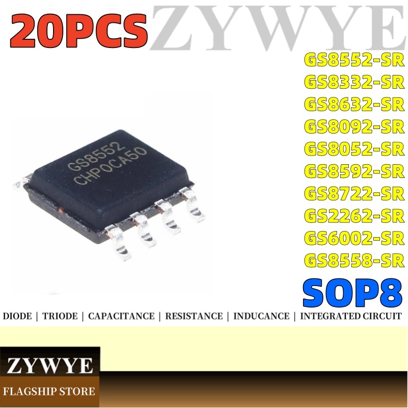 20 Chiếc Thương Hiệu Mới Chính Hãng GS8552-SR GS8332-SR GS8632-SR GS8092-SR GS8052-SR GS8592-SR GS87