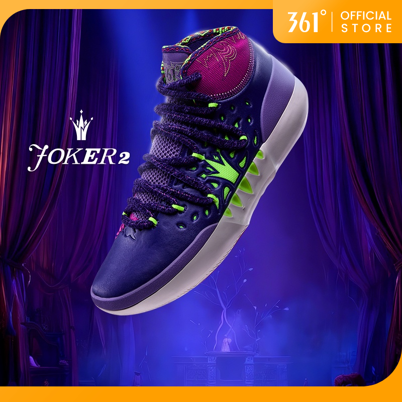 [Phát hành ngày 12.27] 361 độ Joker 2 [High-top] Giày bóng rổ chuyên nghiệp Đệm chống trượt bền bỉ 6