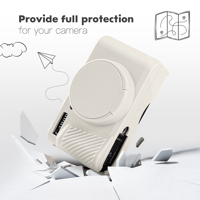 Vỏ silicon máy ảnh cho Canon SX740HS SX730HS