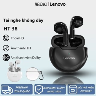 Lenovo HT38 Tai Nghe Bluetooth Đàm Thoại Chuyên Nghiệp: MIC Rõ Ràng, Bền Bỉ, Chính Hãng