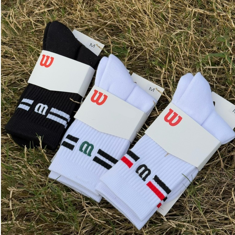 Wilson Phong Cách Mới Unisex Cao Cấp Thể Thao Tập Luyện Tất Tennis