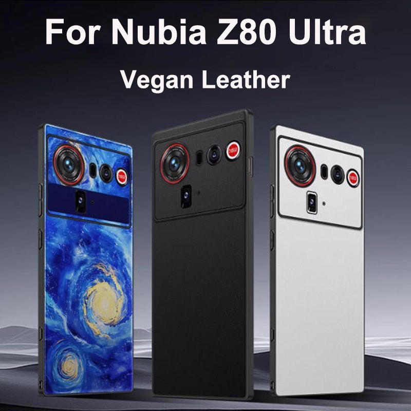 Dành Cho Nubia Z80 Ultra Ốp điện thoại Z80Ultra Da Trơn Ốp điện thoại Cứng Cho Nubia Z 80 Ultra Vega