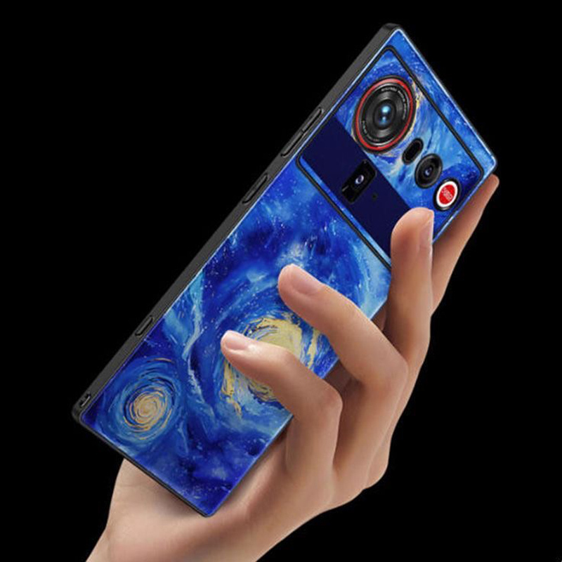Dành Cho Nubia Z80Ultra Ốp điện thoại Z 80 Da Siêu Trơn Ốp điện thoại Cứng Cho Nubia Z80 Ultra Vegan