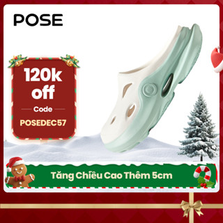  【Dép sục thư giãn  【Up to size 47 POSE K-NAUT Mule Đế Bằng Dép lốp thoải mái chống sốc đế dày ngoài trời nam nữ giải trí dành cho cặp đôi dễ phối đồ dễ thương và đẹp trai nhiều màu mới về P2257307 Shoes GiàY 