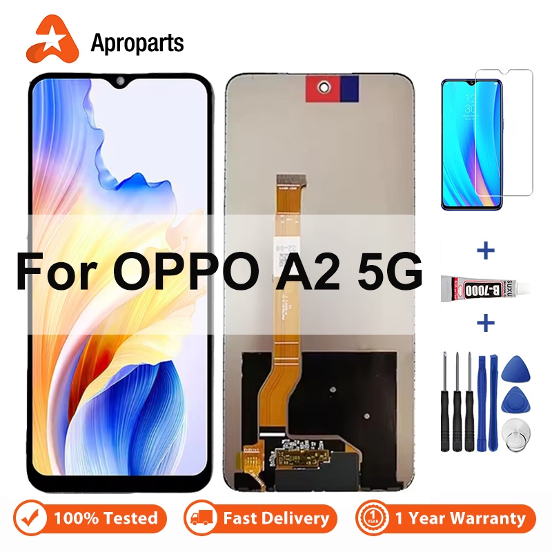 Màn Hình LCD Chất Lượng Cao Cho OPPO A2 5G PJB110 Màn Hình Hiển Thị Bộ Số Hóa Cảm Ứng Bộ Phận Thay T