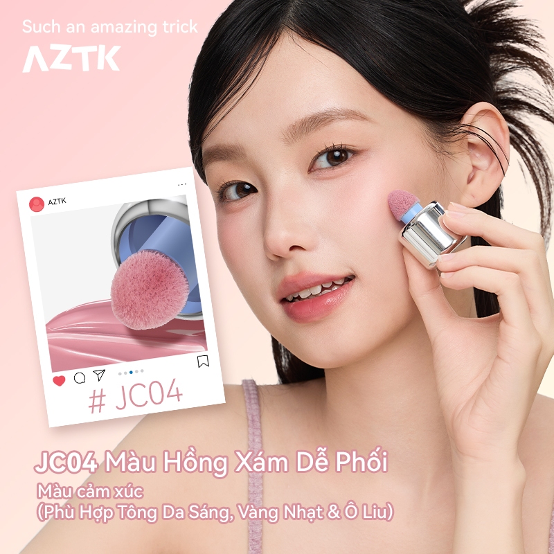 AZTK Má Hồng Kem Dạng Lỏng Tự Nhiên Lâu Trôi Không Thấm Nước 5ml | BigBuy360 - bigbuy360.vn