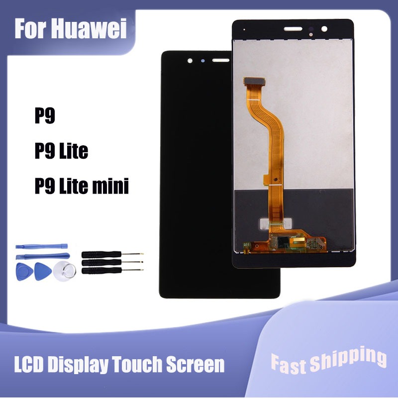 Dành Cho Huawei P9 P9 Lite P9 Lite Màn Hình LCD mini Màn Hình Cảm Ứng Bộ Số Hóa Lắp Ráp Các Bộ Phận 