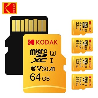 [Còn hàng] Thẻ nhớ Kodak MicroSD C10 32GB 64GB Class10 Bộ nhớ TF MicroSD SDCC 128GB 256GB 512GB A1 U3 V30 Camera 4K