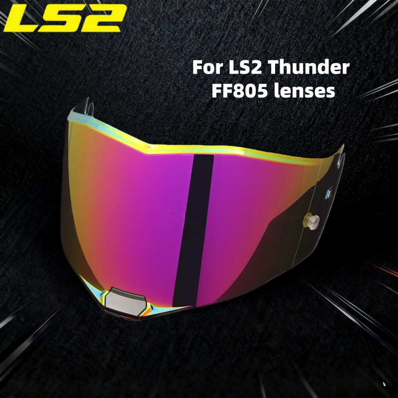 Thích hợp cho LS2 Thunder FF805 Mũ bảo hiểm Ống kính đổi màu Phim ban ngày Đêm đa năng Nhiều màu Tùy