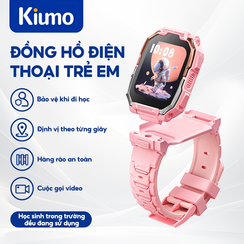 [Chính hãng] Đồng hồ điện thoại Kiumo T66 Đồng hồ trẻ em 4G Full Netcom Màn hình lớn Định vị cuộc gọi Video thông minh Bé trai Bé gái Học sinh Đồng hồ định vị GPS | BigBuy360 - bigbuy360.vn