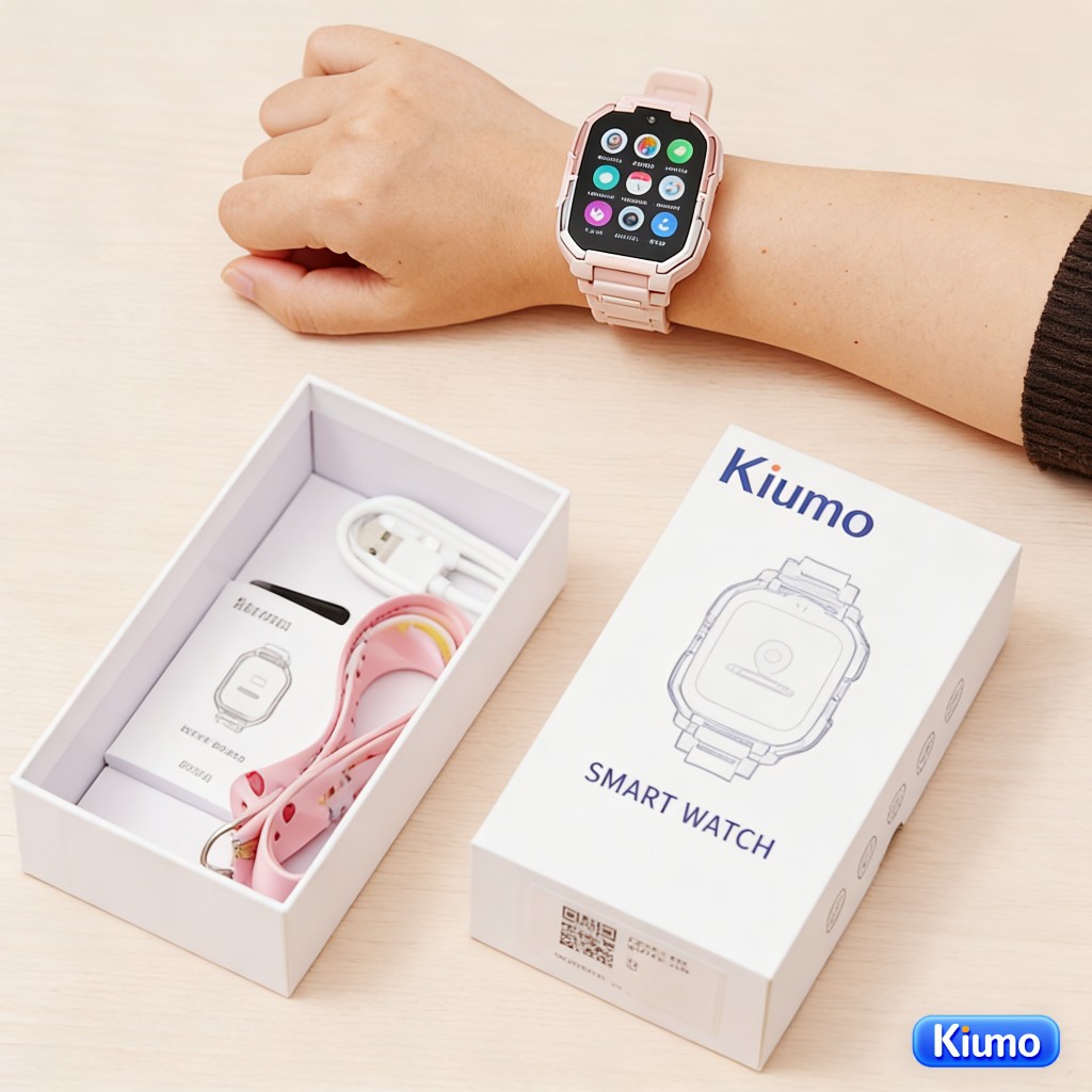 [Chính hãng] Đồng hồ điện thoại Kiumo T66 Đồng hồ trẻ em 4G Full Netcom Màn hình lớn Định vị cuộc gọi Video thông minh Bé trai Bé gái Học sinh Đồng hồ định vị GPS | BigBuy360 - bigbuy360.vn